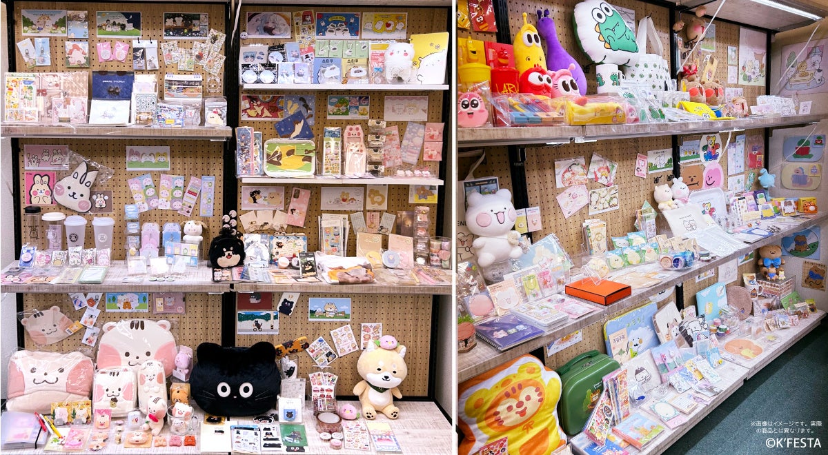 韓国キャラクターファン必見！『 K'FESTA　韓国キャラクター POP UP STORE 』がSHIBUYA109阿倍野店に登場のサブ画像2