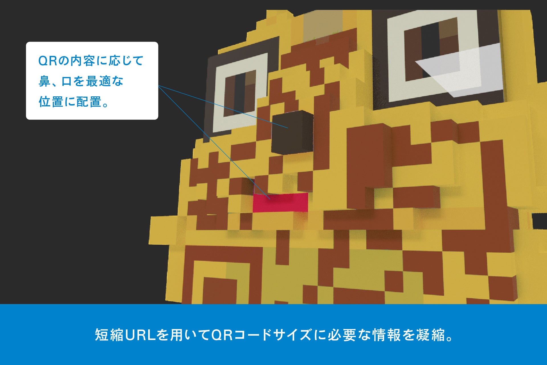 あたらしいブランド体験を生む、キャラクター二次元コードソリューション「にゃんコード」開発。表情やアクションのカスタマイズのほか、デジタルサイネージや販促POPなどメディアに応じた展開が可能。のサブ画像12