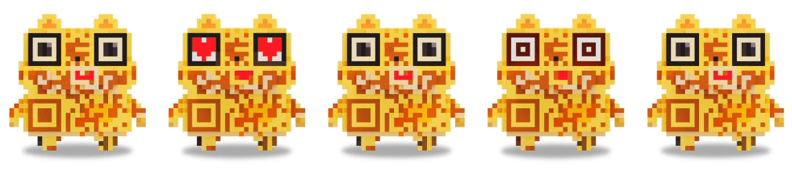 あたらしいブランド体験を生む、キャラクター二次元コードソリューション「にゃんコード」開発。表情やアクションのカスタマイズのほか、デジタルサイネージや販促POPなどメディアに応じた展開が可能。のサブ画像7