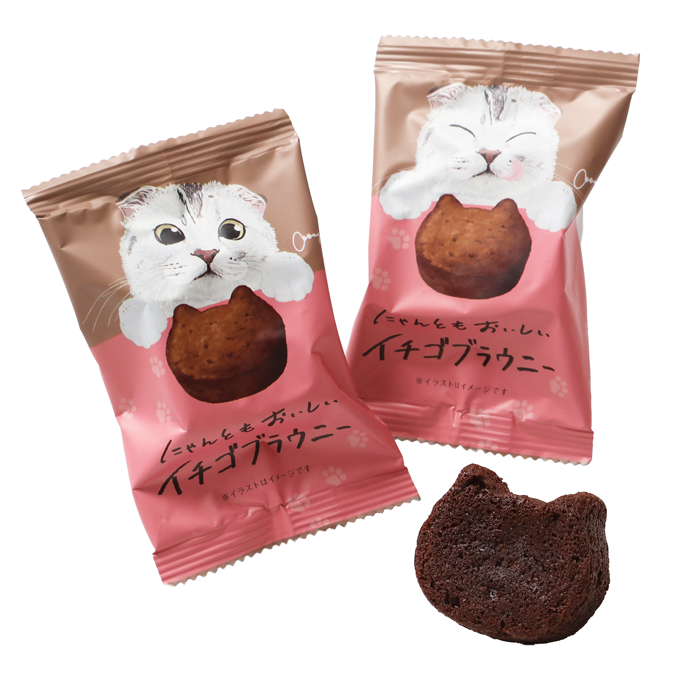 〜猫専⾨イラストレーター Coony（クーニー）さん描き下ろしデザイン～『にゃんともおいしいフィナンシェ』『にゃんともおいしいイチゴブラウニー』のサブ画像5