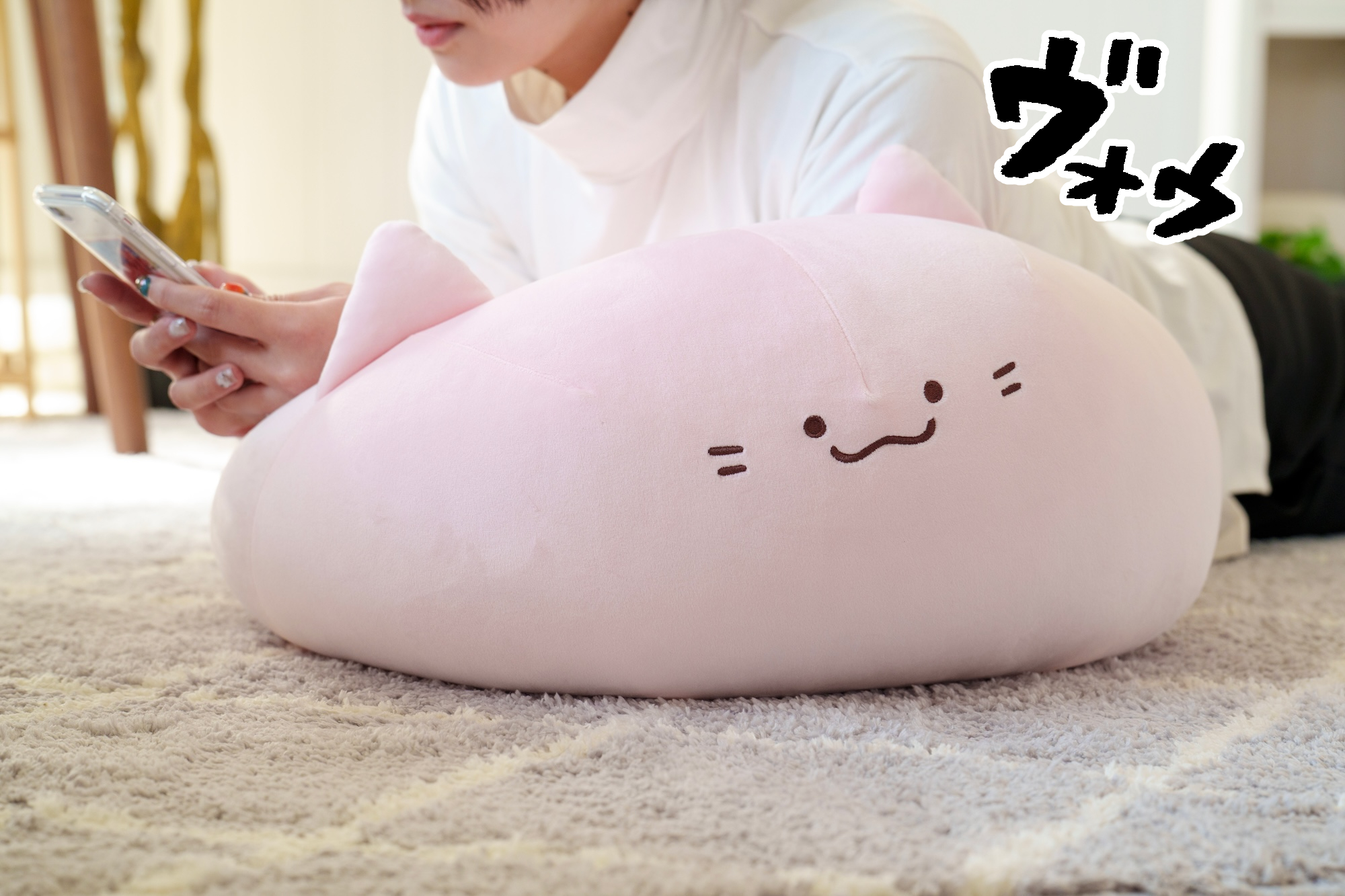 【もちもち】イラストレーター・庭猫もるさんが描く「ねこもどき」が初のクッション化！のサブ画像6