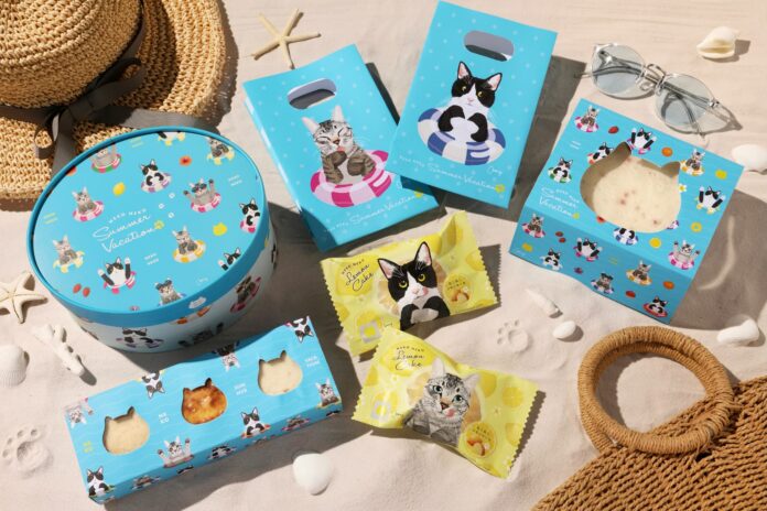 NEKO NEKO Summer Vacation（ねこねこサマーバケーション）第一弾！ “にゃん”ごく気分な新デザイン！夏にぴったりな「ねこねこレモンケーキ」や「ねこねこランチ保冷バッグ」が新発売のメイン画像