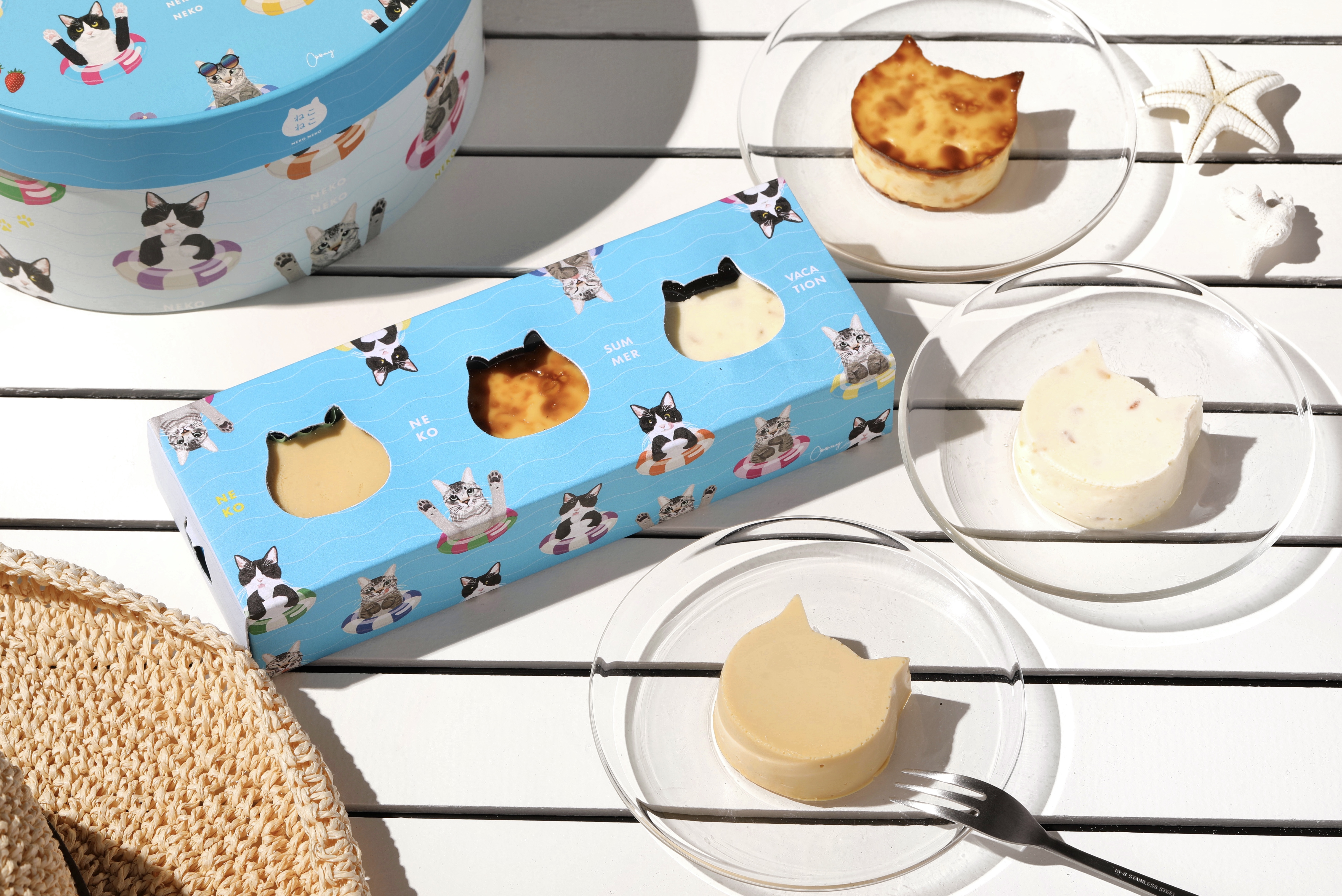 NEKO NEKO Summer Vacation（ねこねこサマーバケーション）第一弾！ “にゃん”ごく気分な新デザイン！夏にぴったりな「ねこねこレモンケーキ」や「ねこねこランチ保冷バッグ」が新発売のサブ画像8