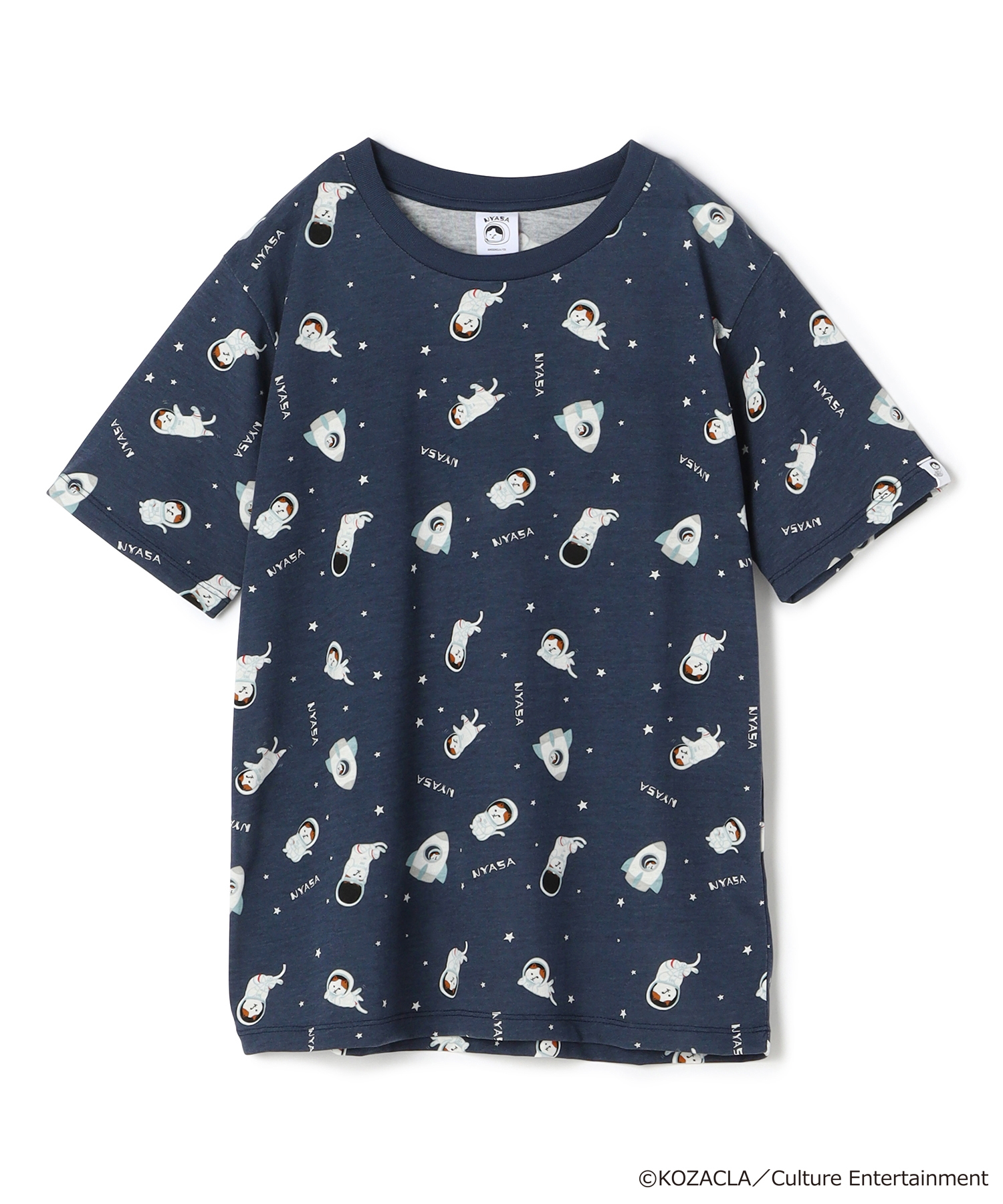 ねこ雑貨プロジェクト「NEKONOBA」人気のキャラクター宇宙ねこ「NYASA（ニャサ）」のTシャツが クロスマルシェオンラインにて販売をスタート！のサブ画像4