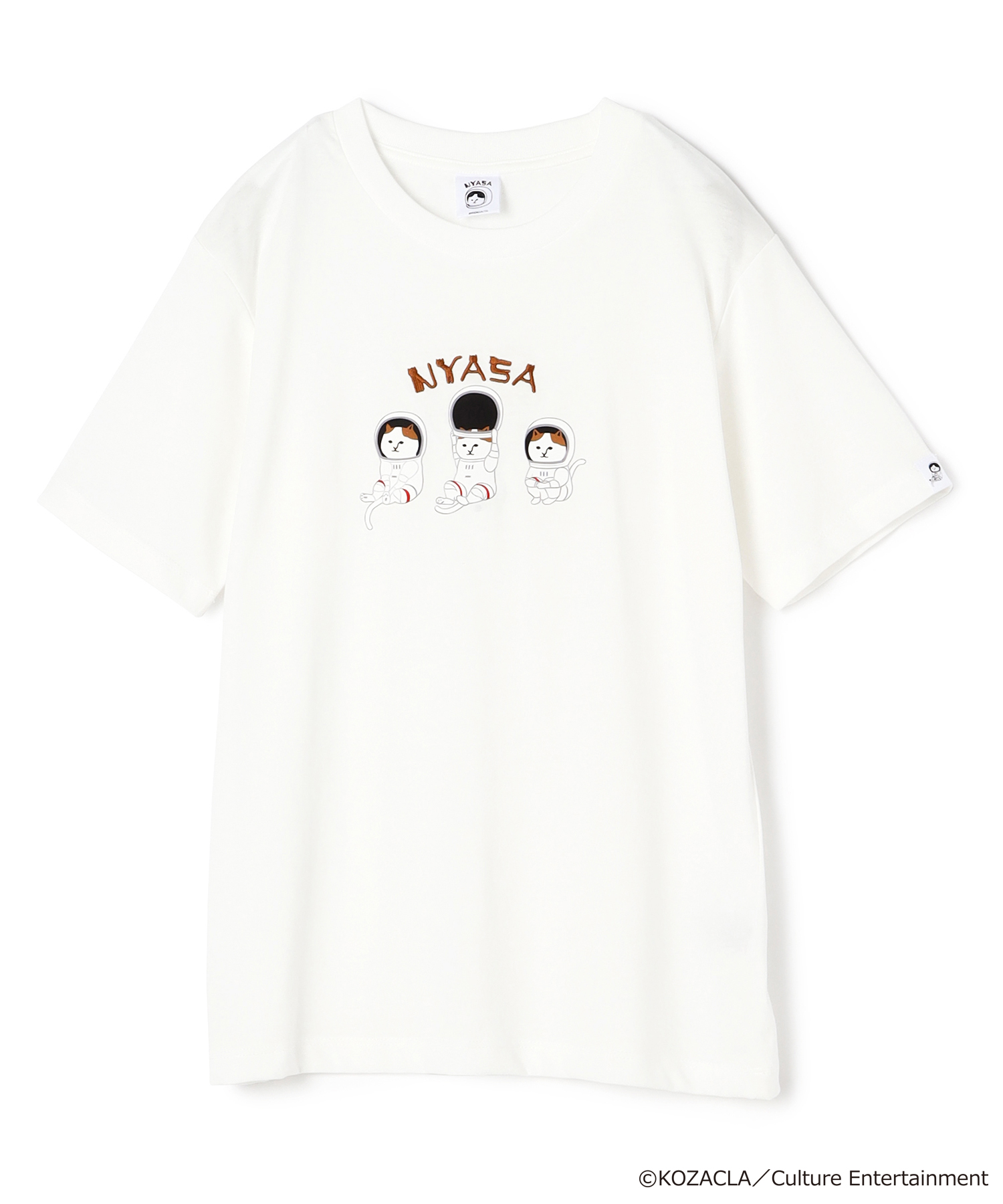 ねこ雑貨プロジェクト「NEKONOBA」人気のキャラクター宇宙ねこ「NYASA（ニャサ）」のTシャツが クロスマルシェオンラインにて販売をスタート！のサブ画像6