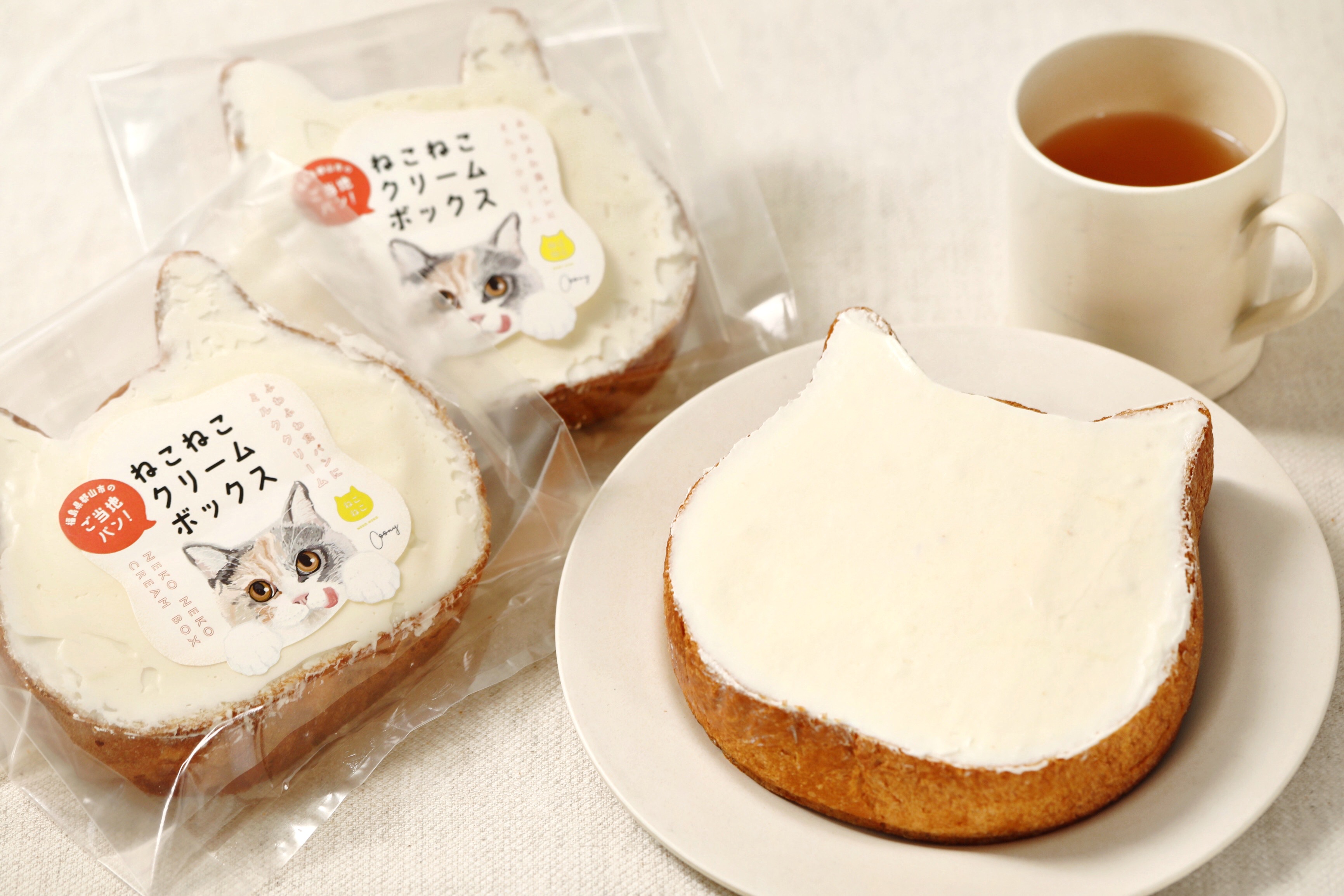 『ねこねこ食パン』がより“しっとり食感”になってリニューアル！リニューアルを記念し、コクのある練乳クリームを塗った注目の新商品『ねこねこクリームボックス』が期間限定で新発売！のサブ画像4
