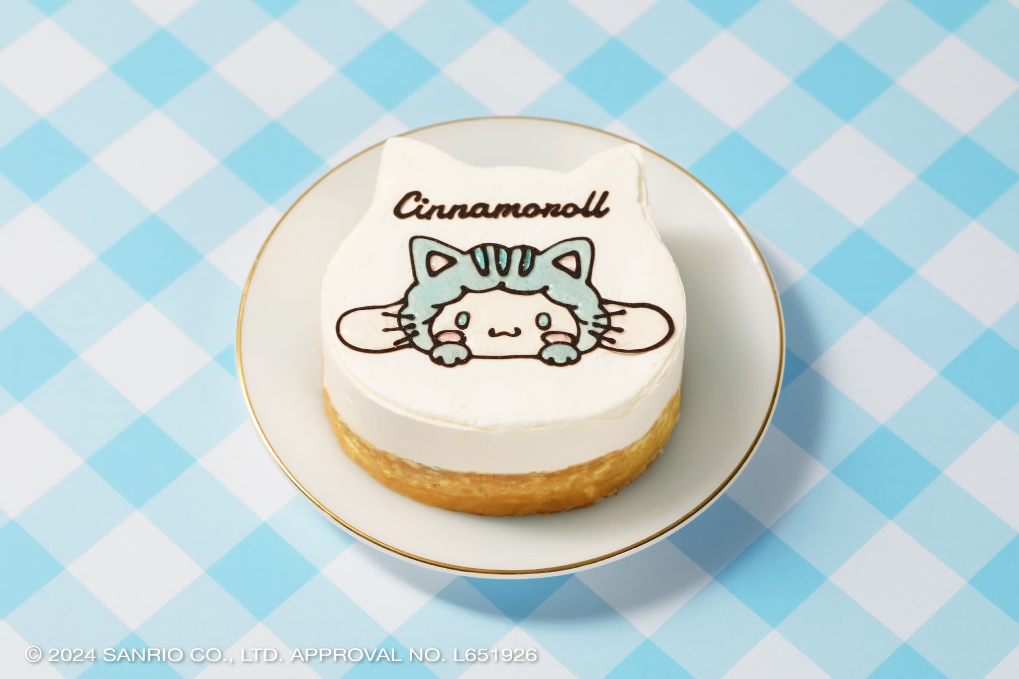 ねこのかぶりものがキュートなオリジナルイラストで発売！ 「ねこねこ」×サンリオのキャラクターのコラボ限定“ねこ型”ケーキが7月16日（火）より公式オンラインストアをはじめ、ピネードにて新登場！のサブ画像2